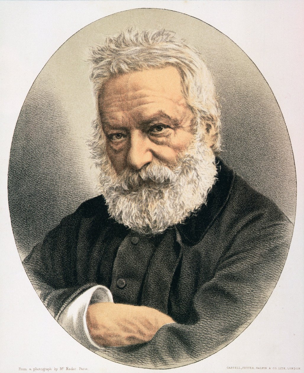 Victor Marie Hugo (1802-85) av English School