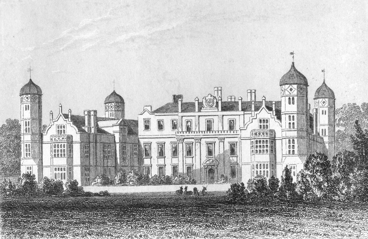 Utsikt over Cobham Hall av English School