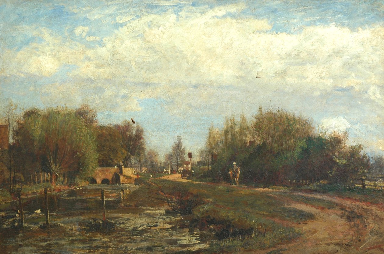 Village Pond ved Armsbridge av English School