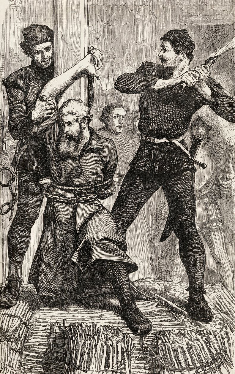 William Flower of Snowhill, ca. 1865 (tregravering) av English School