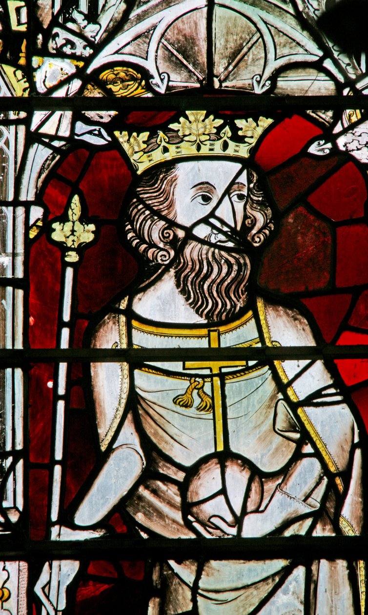 Window Ew som viser Edward II av English School