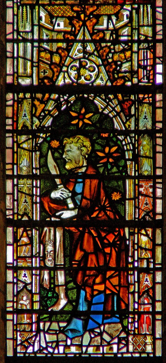 Vindu c6 som viser St Bartholomew av English School
