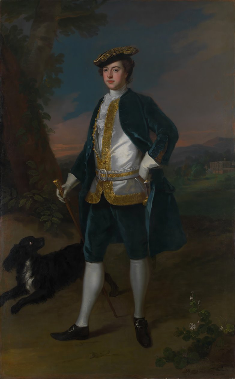 Sir James Dashwood 1715-1779, 1737. av Enoch Seeman