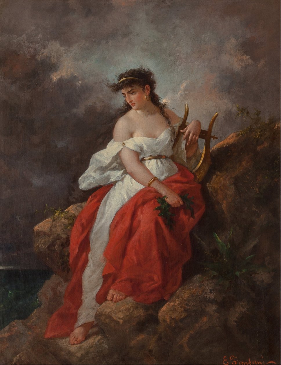 Muse Terpsichore. av Enrico Fanfani