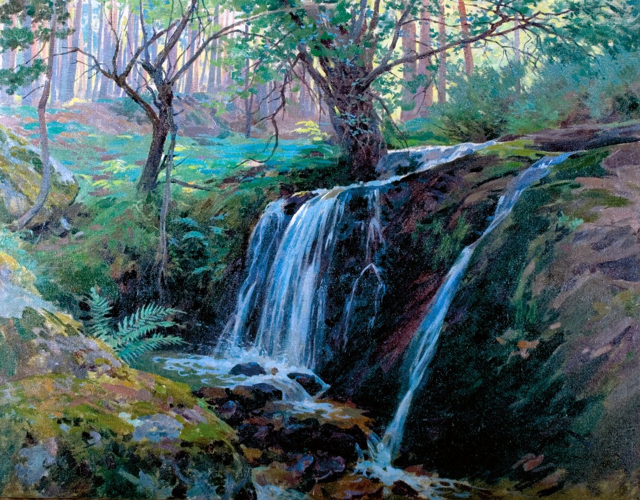 La Hiruela -fossen av Enrique Simonet