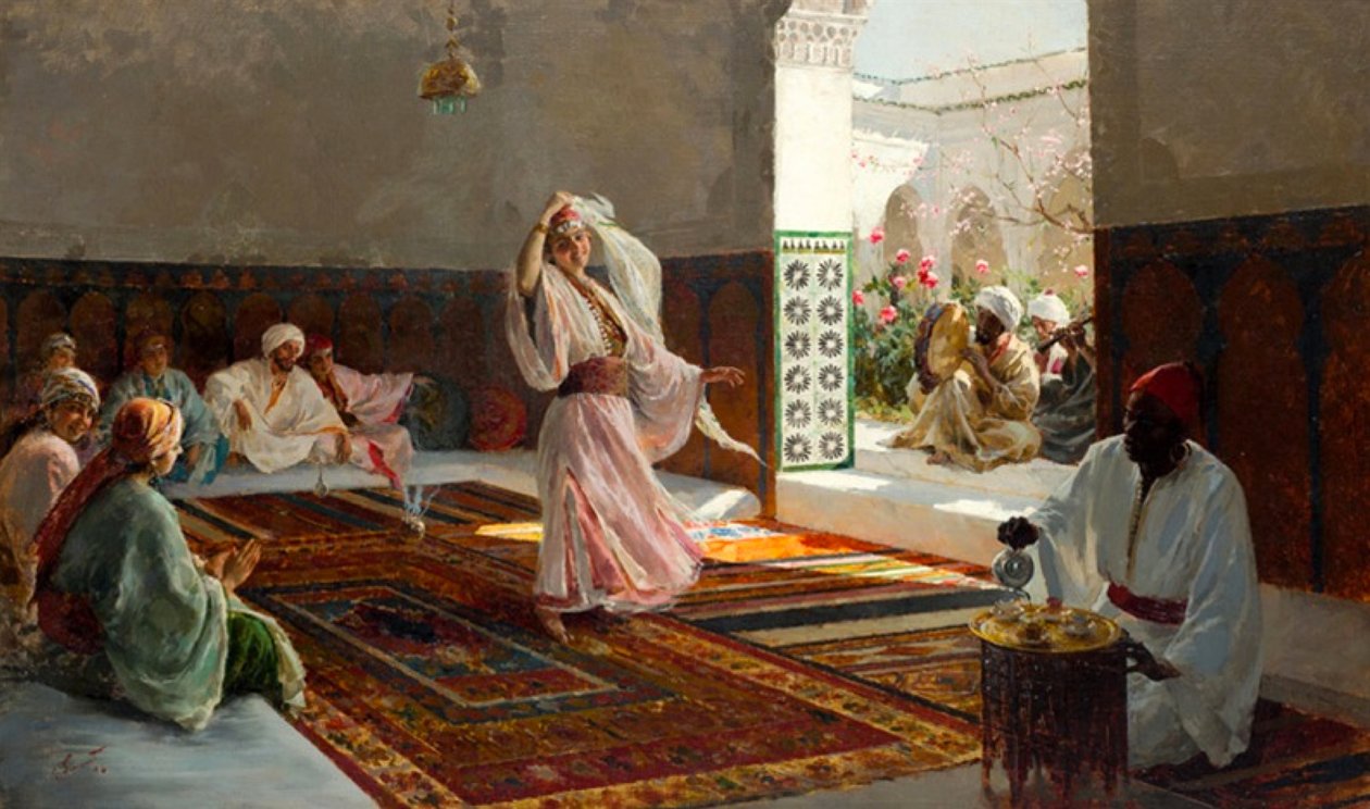 Sløretes dans av Enrique Simonet