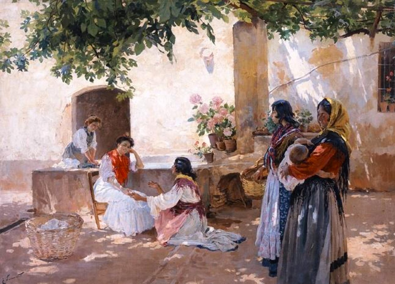 Spådame av Enrique Simonet