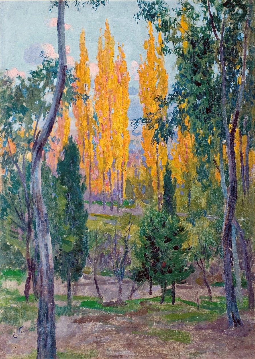 Høst i Dehesa av Enrique Simonet
