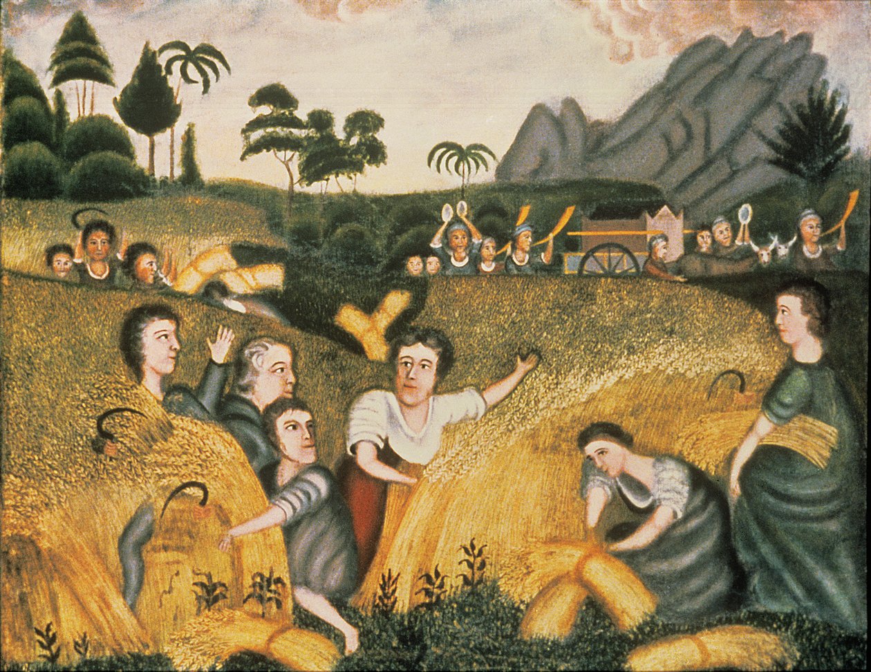 Paktens ark, ca. 1865-80 av Erastus Salisbury Field