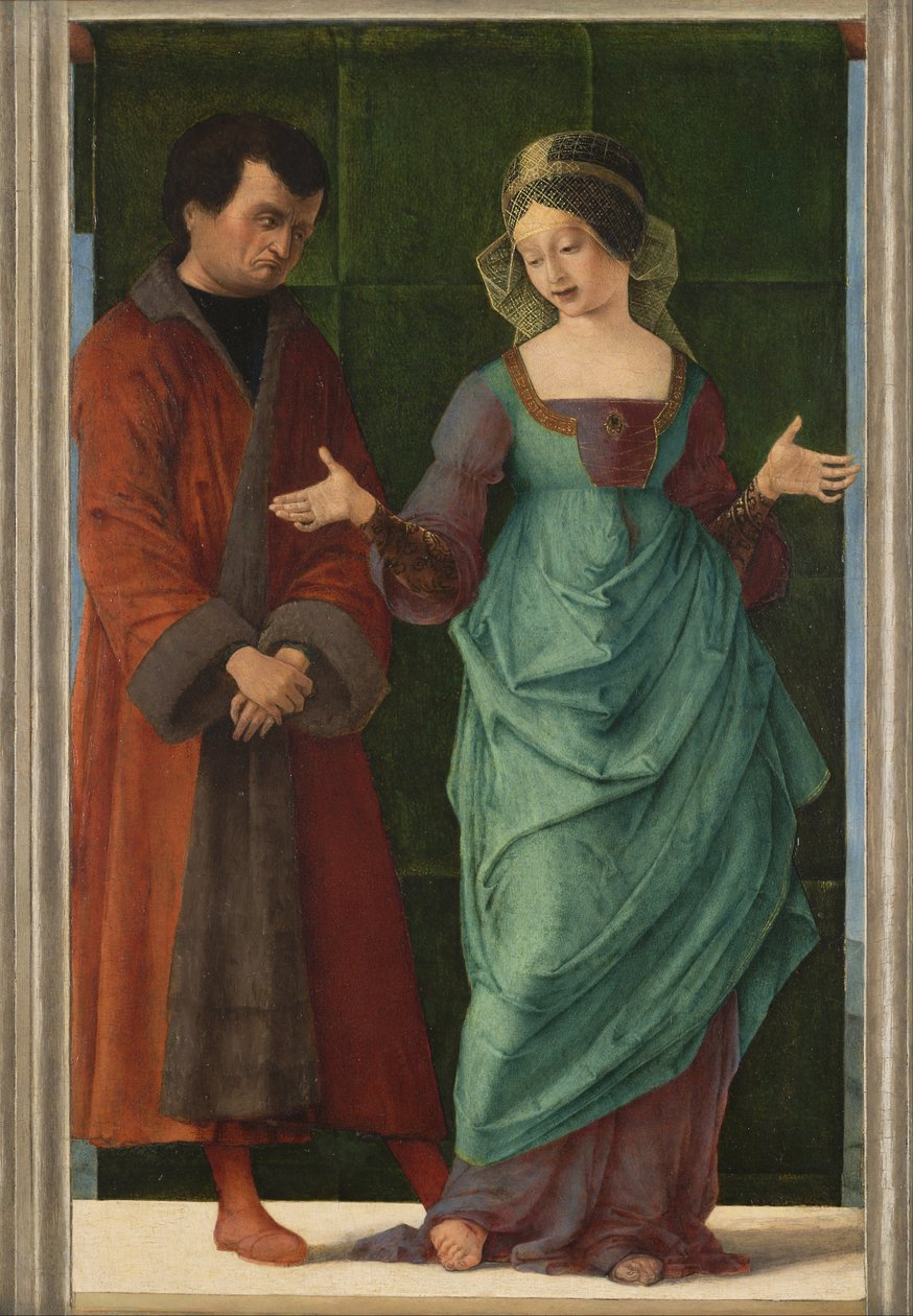 Portia og Brutus av Ercole de Roberti
