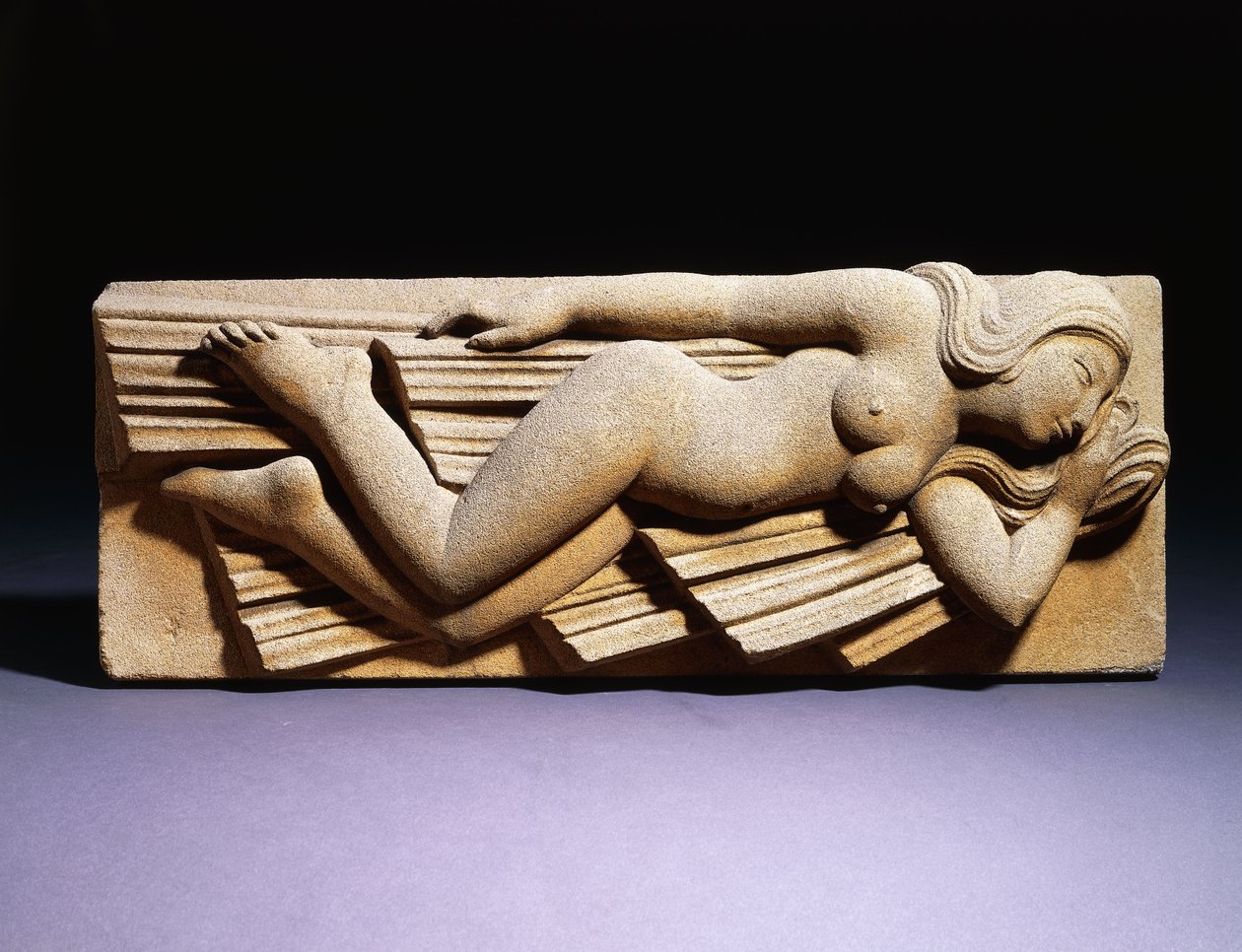Modell for Sculpture: The South Wind av Eric Gill