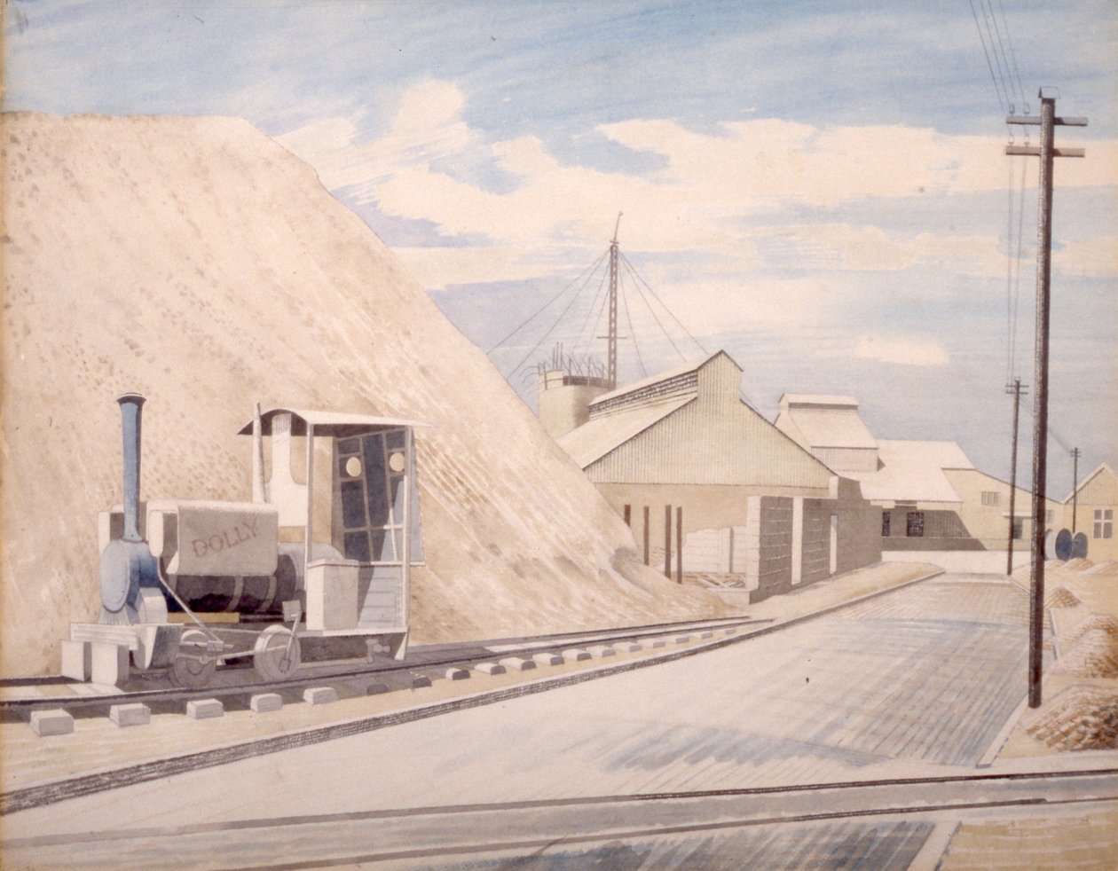 Sementverk av Eric Ravilious