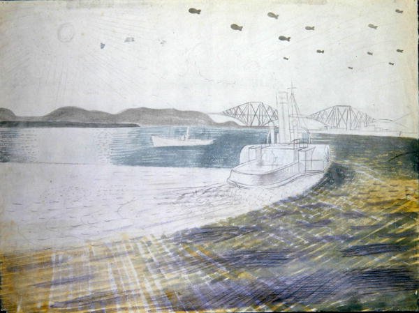 Firth of Forth av Eric Ravilious