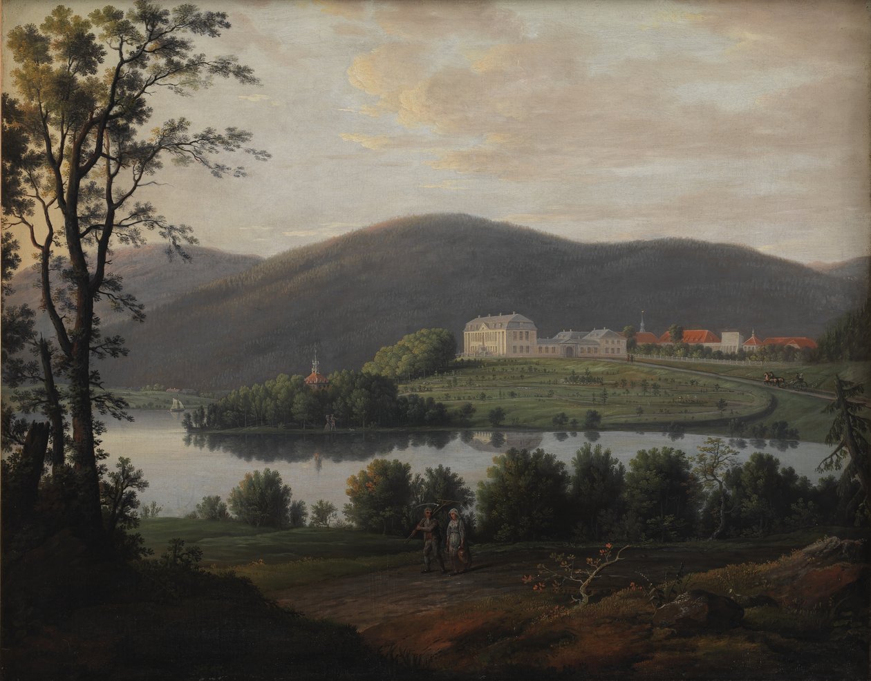 Utsikt over Bogstad i Norge av Erik Pauelsen