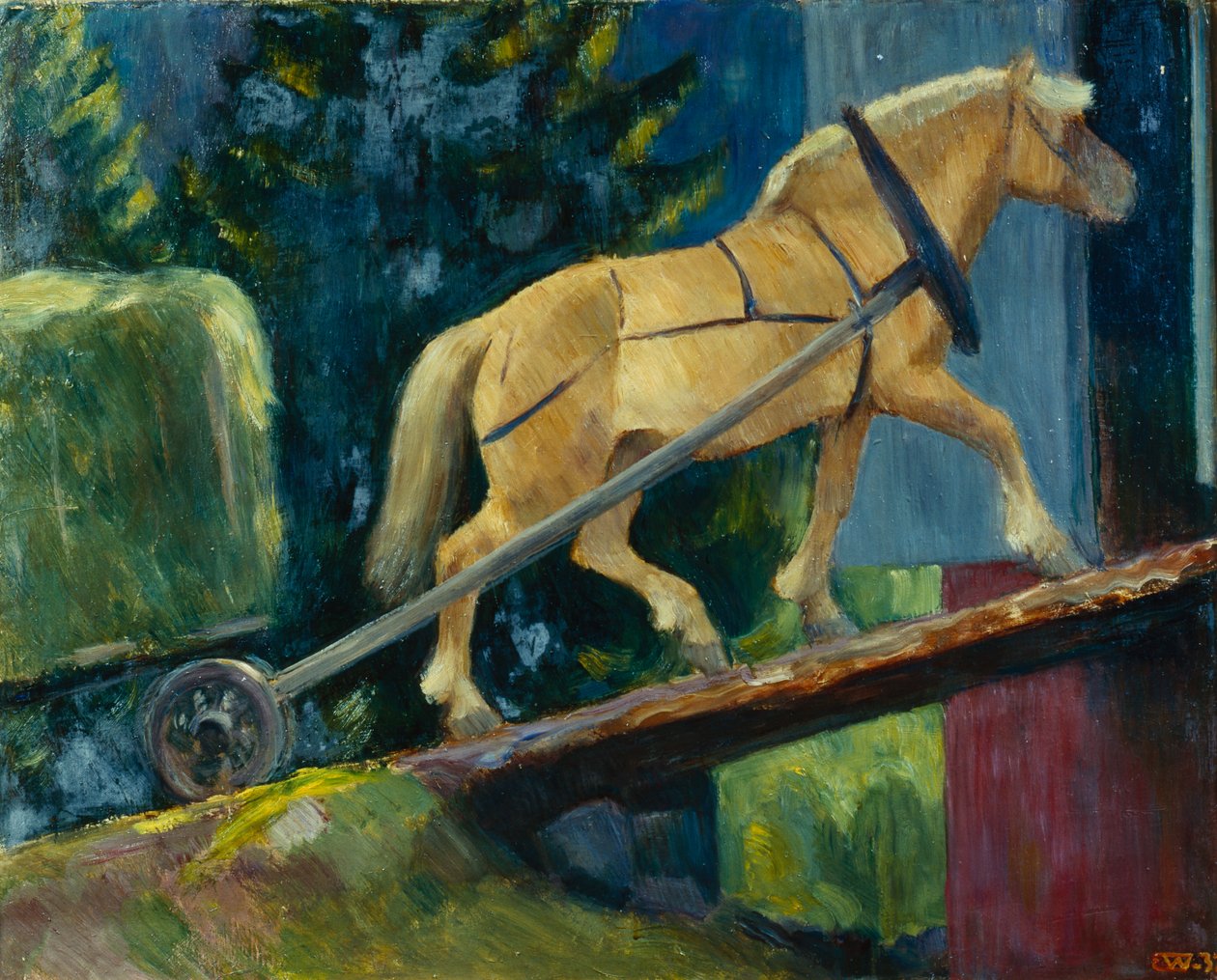 Låvebro av Erik Theodor Werenskiold