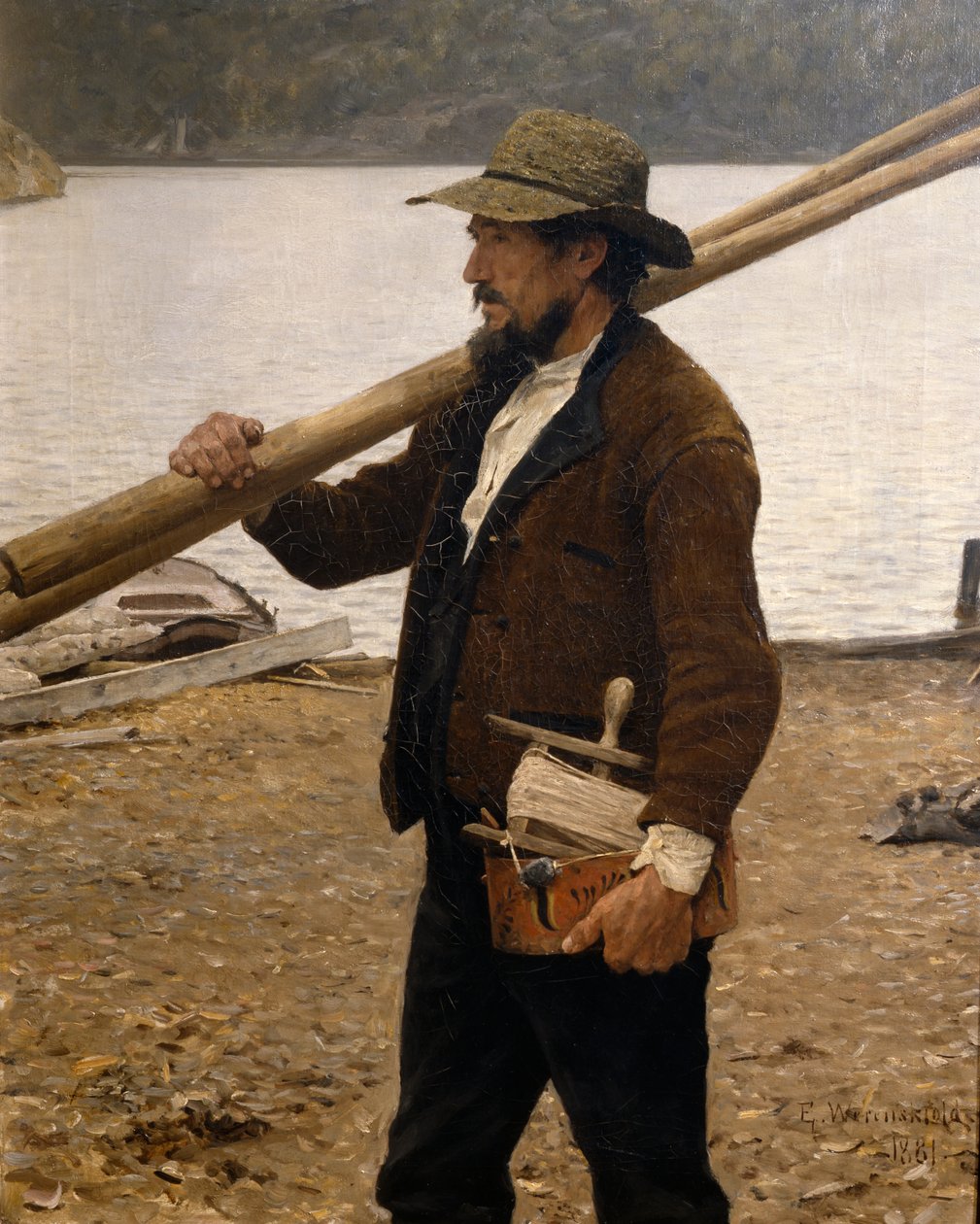 Fisker av Erik Theodor Werenskiold