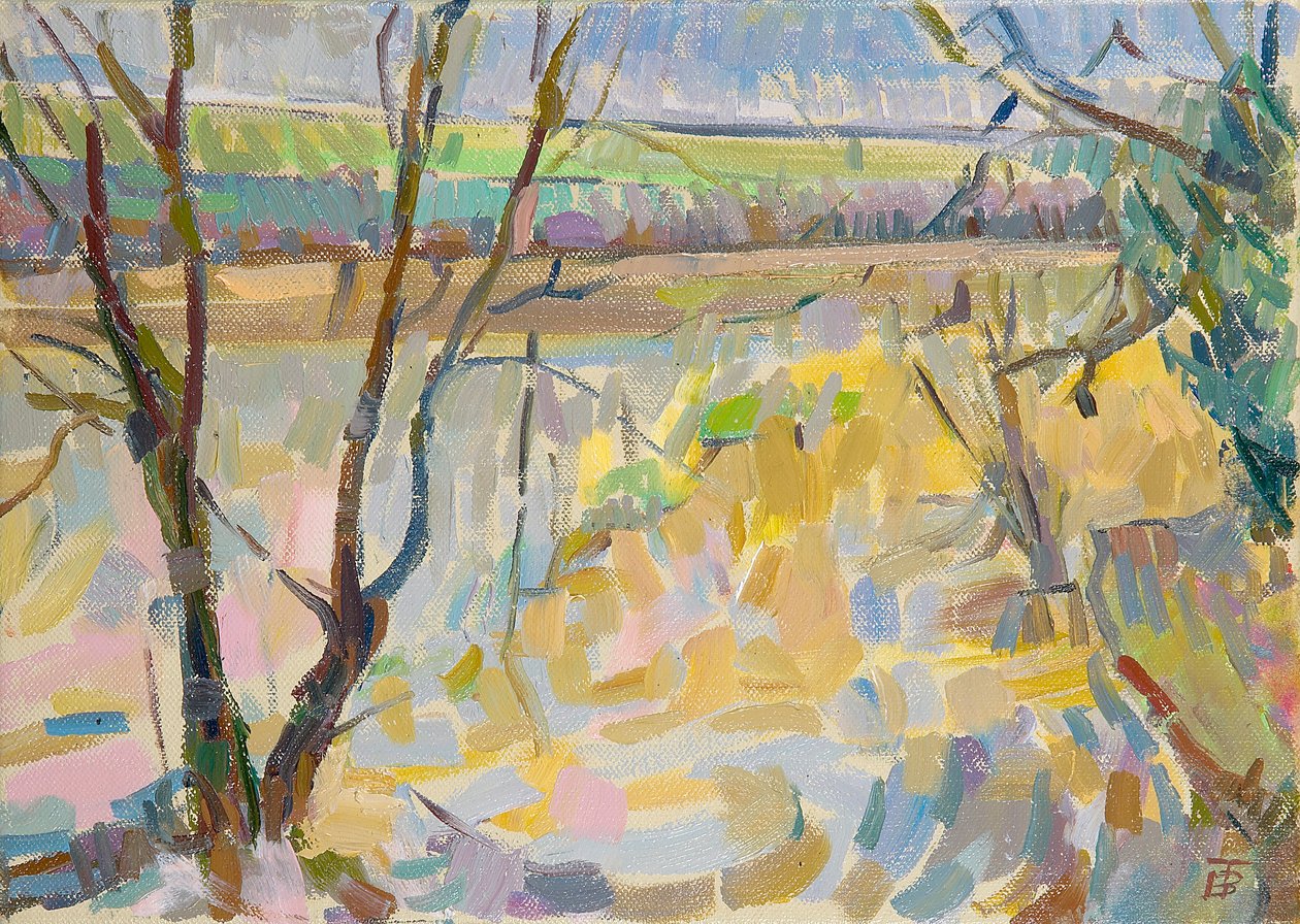 The Flooded Cherwell fra Rousham II av Erin Townsend