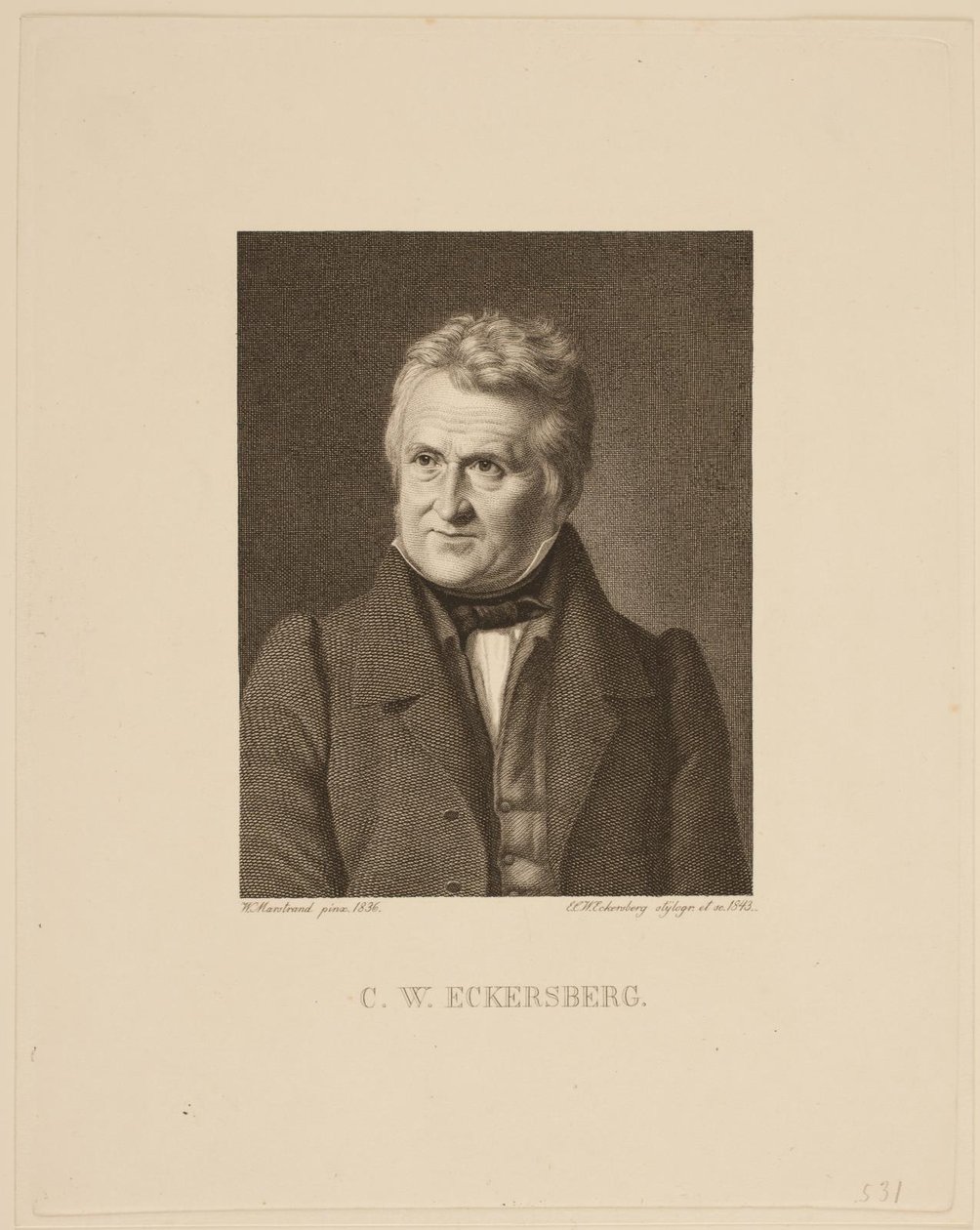 C. W. Eckersberg av Erling Eckersberg