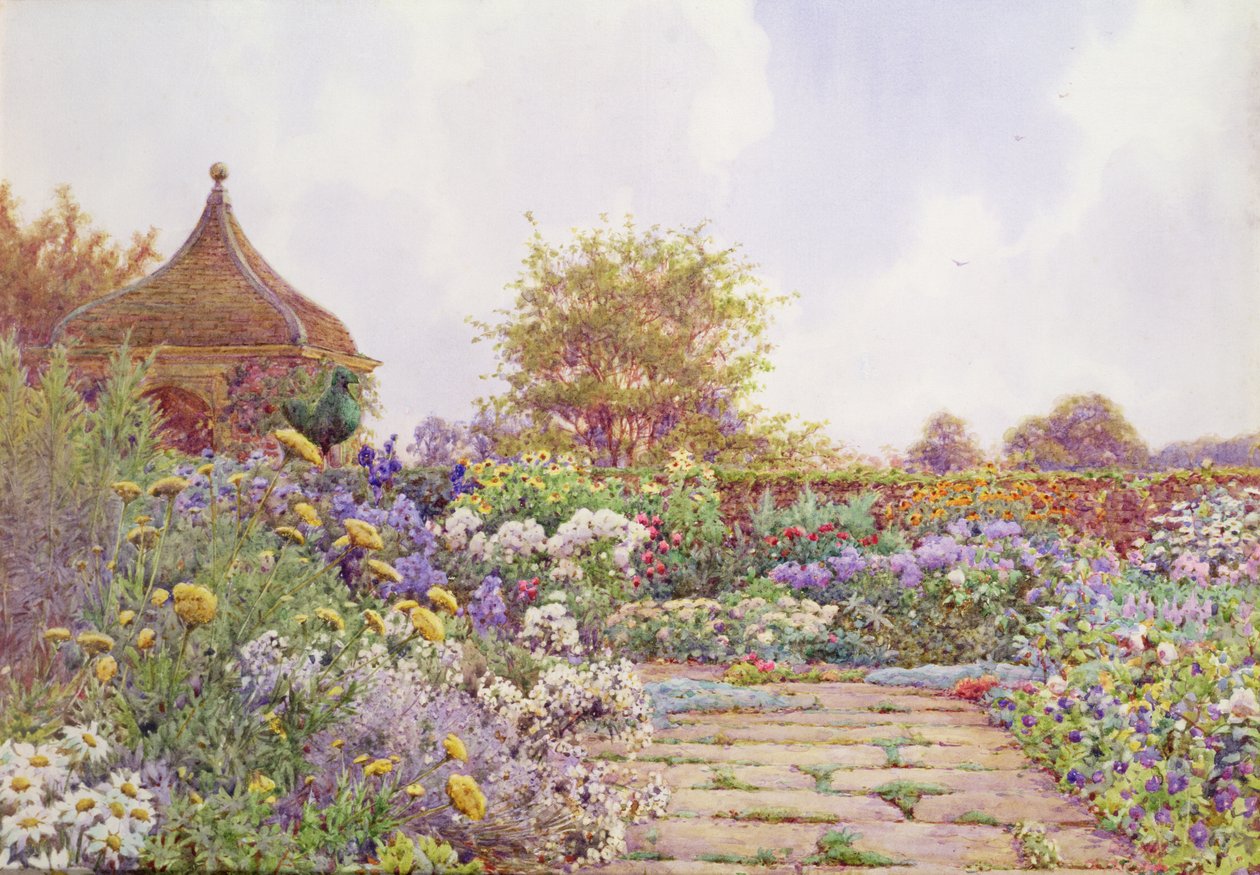 En engelsk landhage av Ernest Arthur Rowe