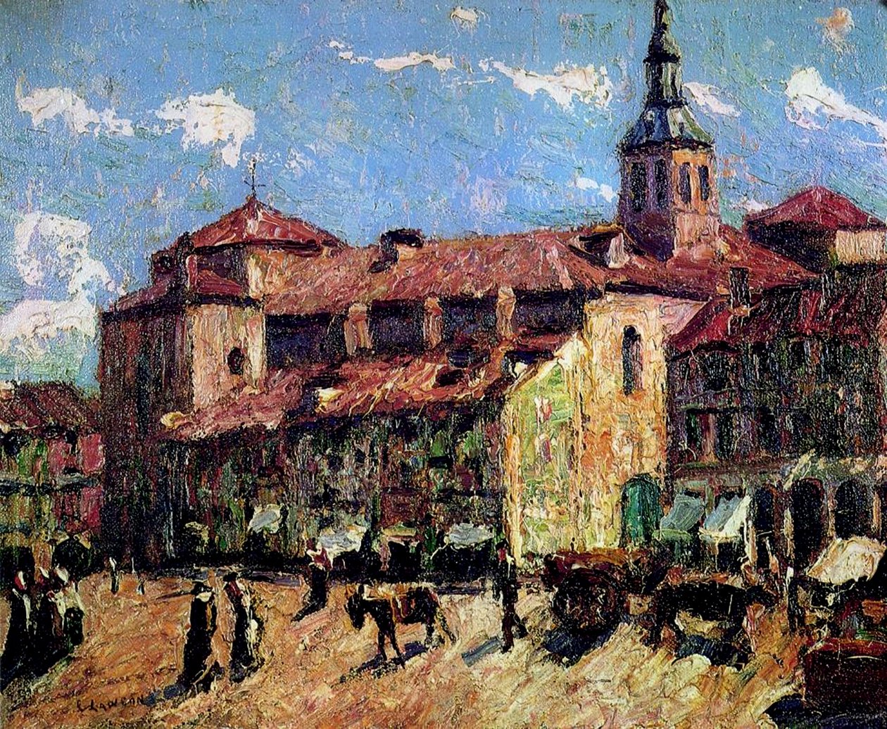 Segovia, Spania, ca. 1916-17 av Ernest Lawson