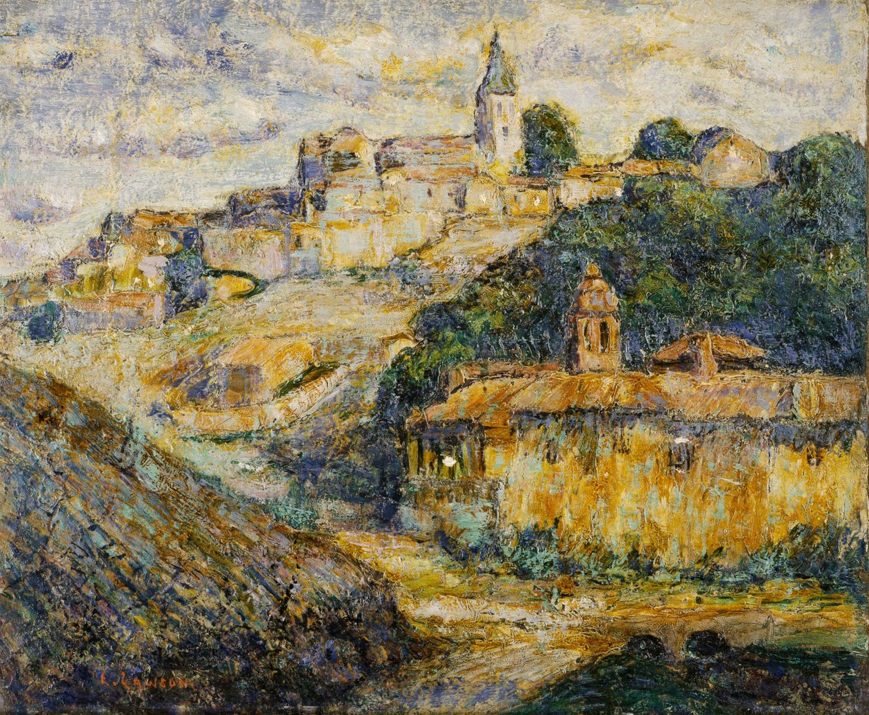 Skumring i Spania av Ernest Lawson