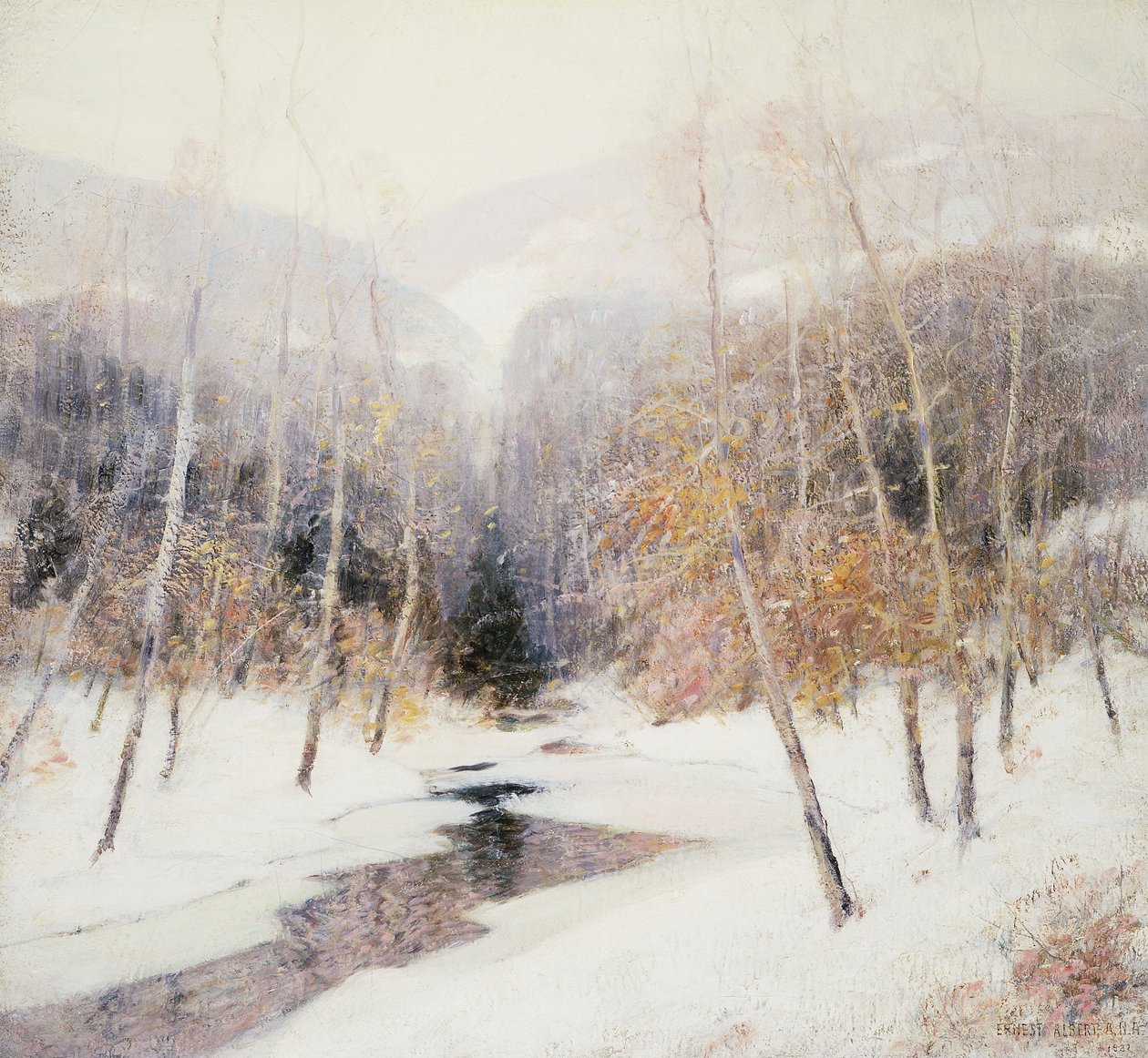 Snøfall av Ernest Albert