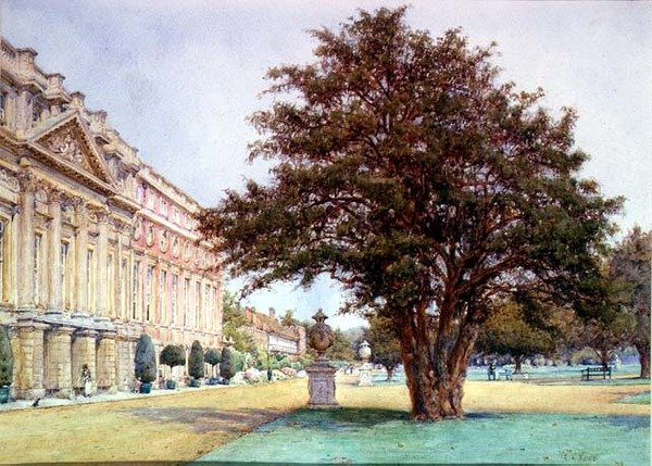 Hampton Court Palace av Ernest Arthur Rowe