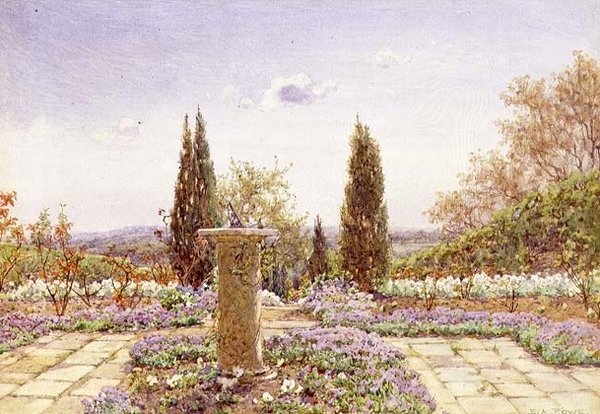 Solur ved Rusthall, Tunbridge Wells av Ernest Arthur Rowe