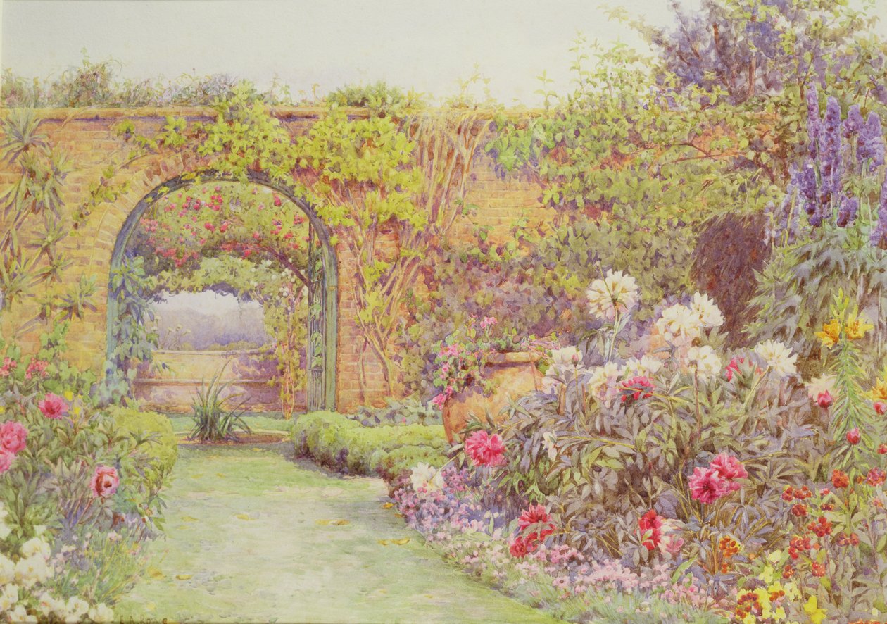Hotel Belvedere, Lacerla av Ernest Arthur Rowe