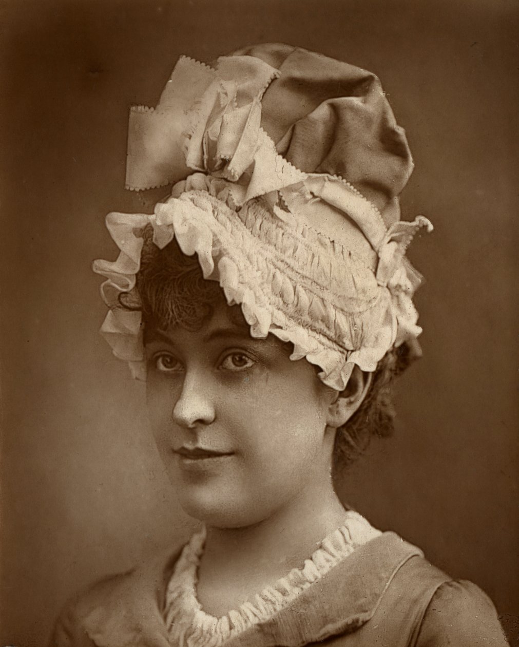 Geraldine Ulmar , amerikansk sanger og skuespillerinne, 1887 av Ernest Barraud