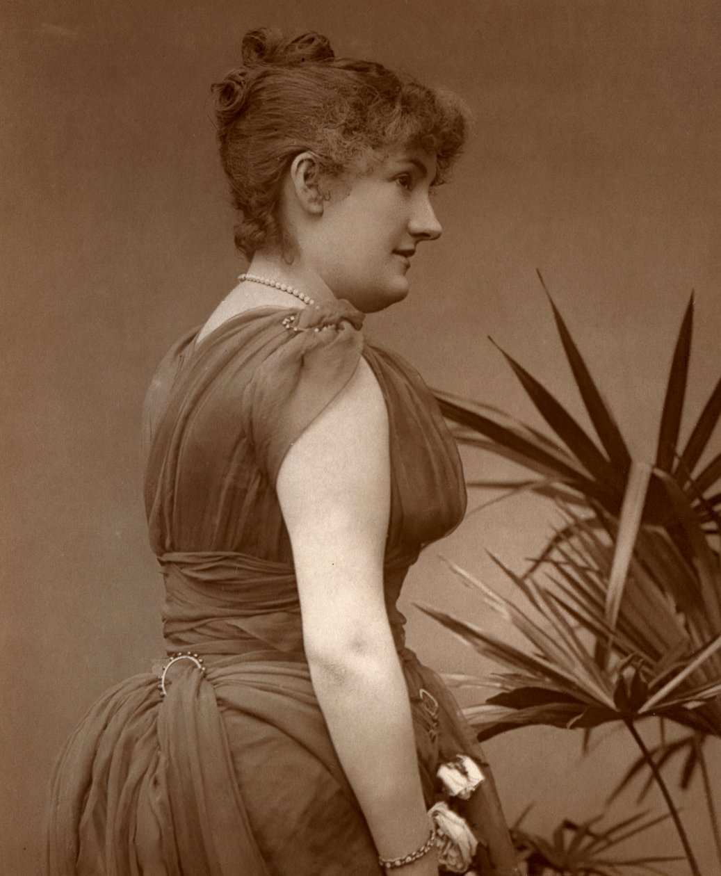 Frøken Edith Woodworth , britisk skuespillerinne, 1888 av Ernest Barraud