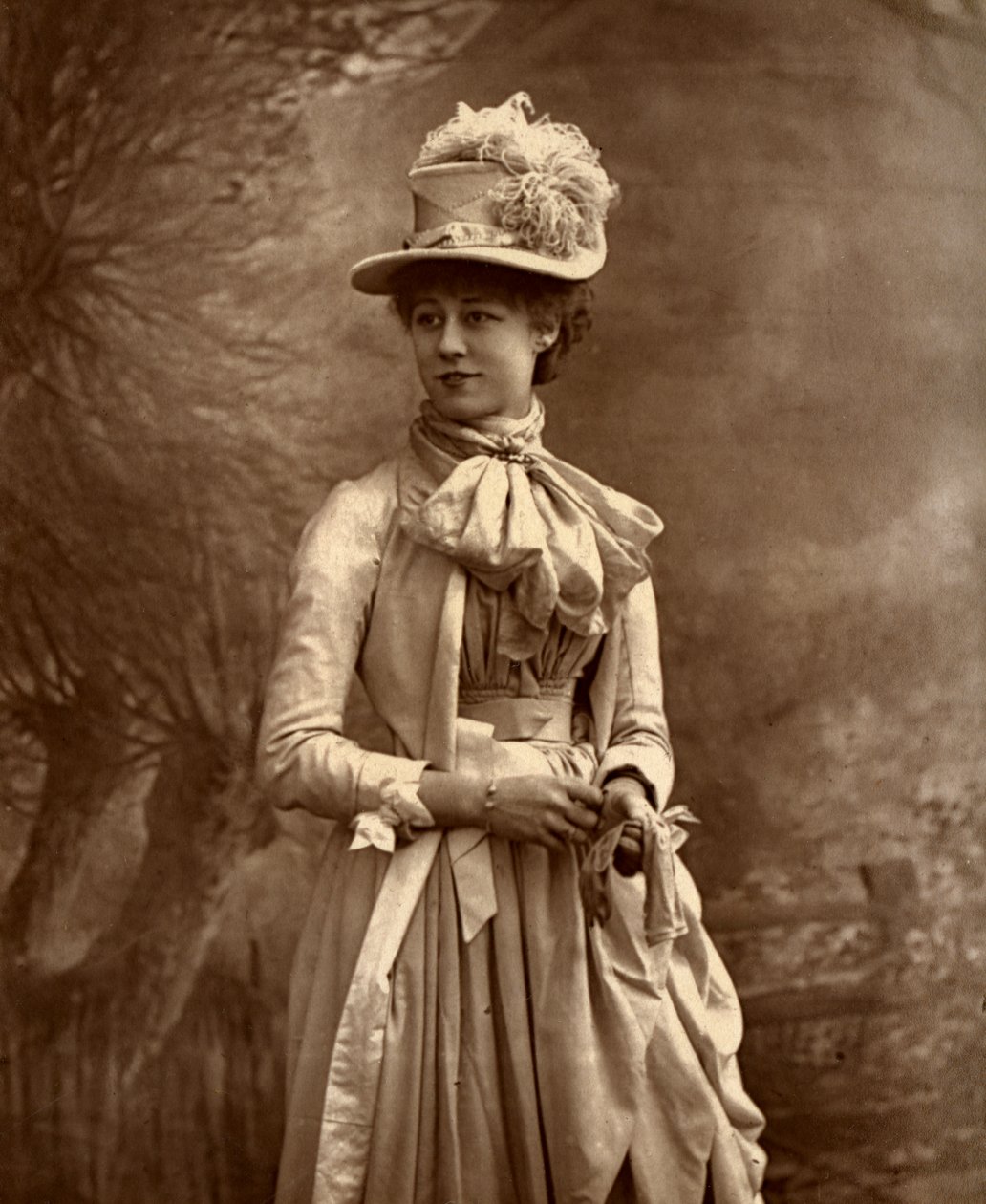Violet Vanbrugh , britisk skuespillerinne, 1887. av Ernest Barraud