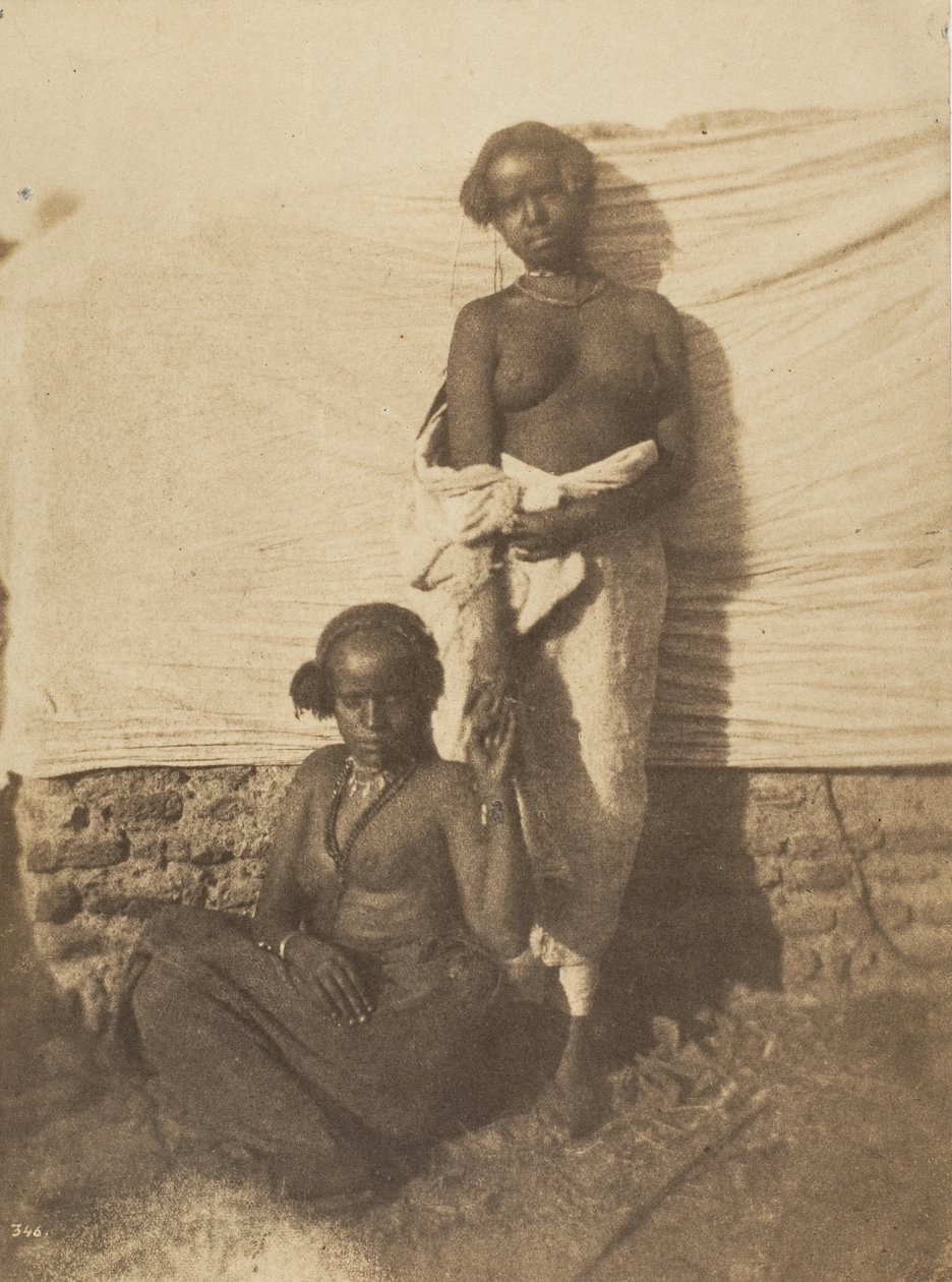 [To kvinner], 1852. av Ernest Benecke