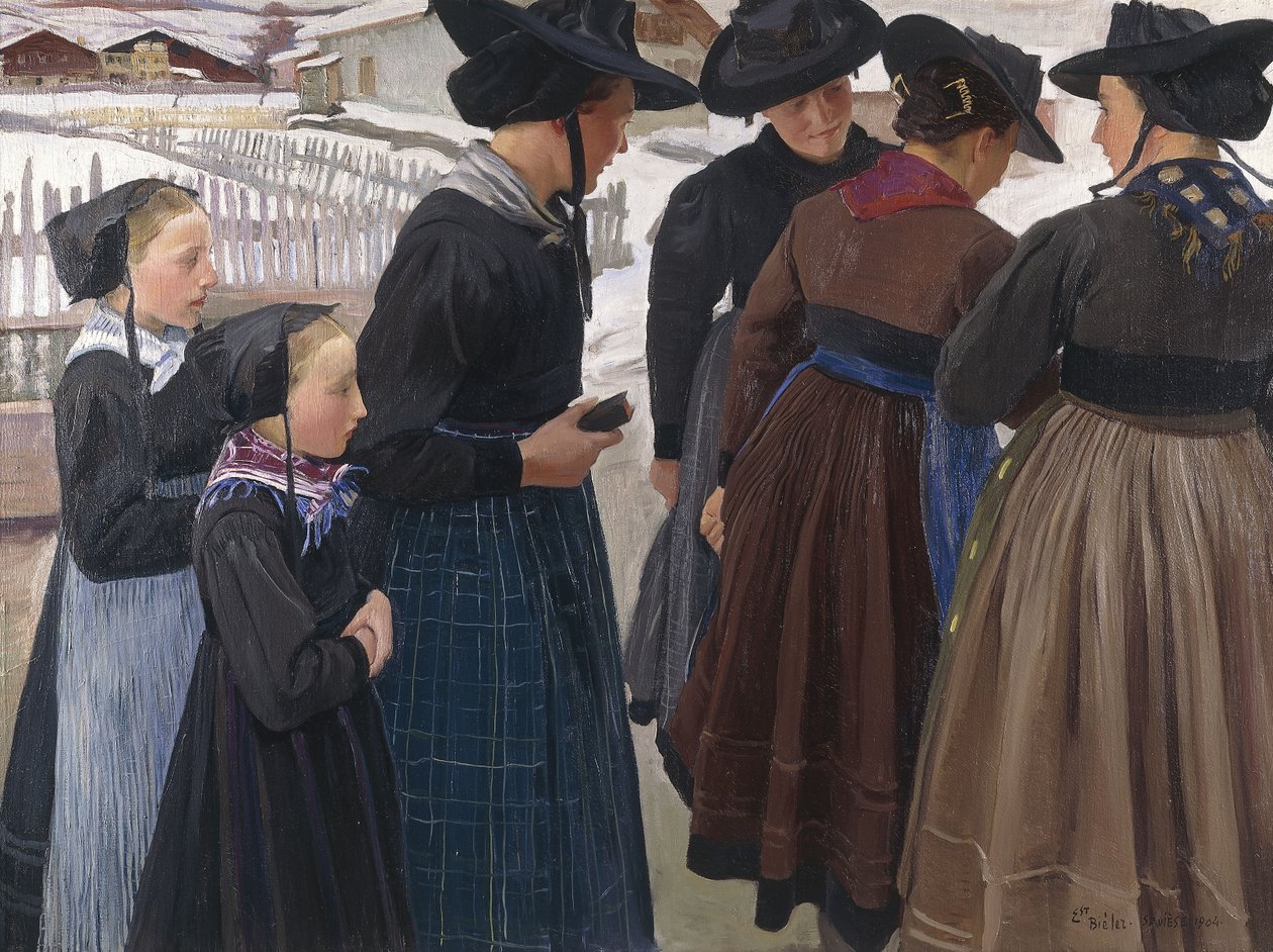 På vei til kirken av Ernest Bieler