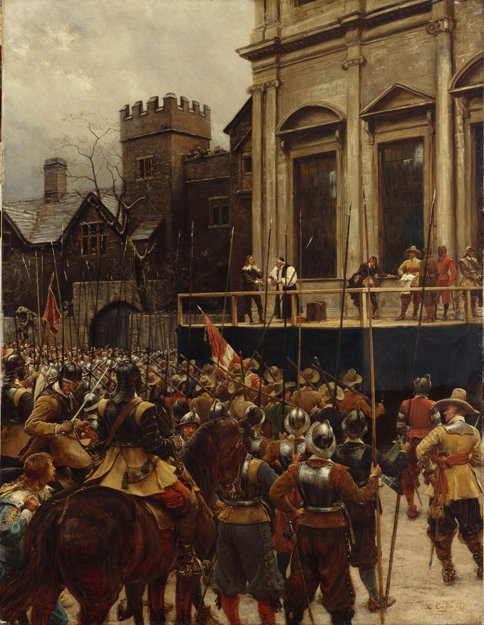 Whitehall, 30. januar 1649, 1890 av Ernest Crofts
