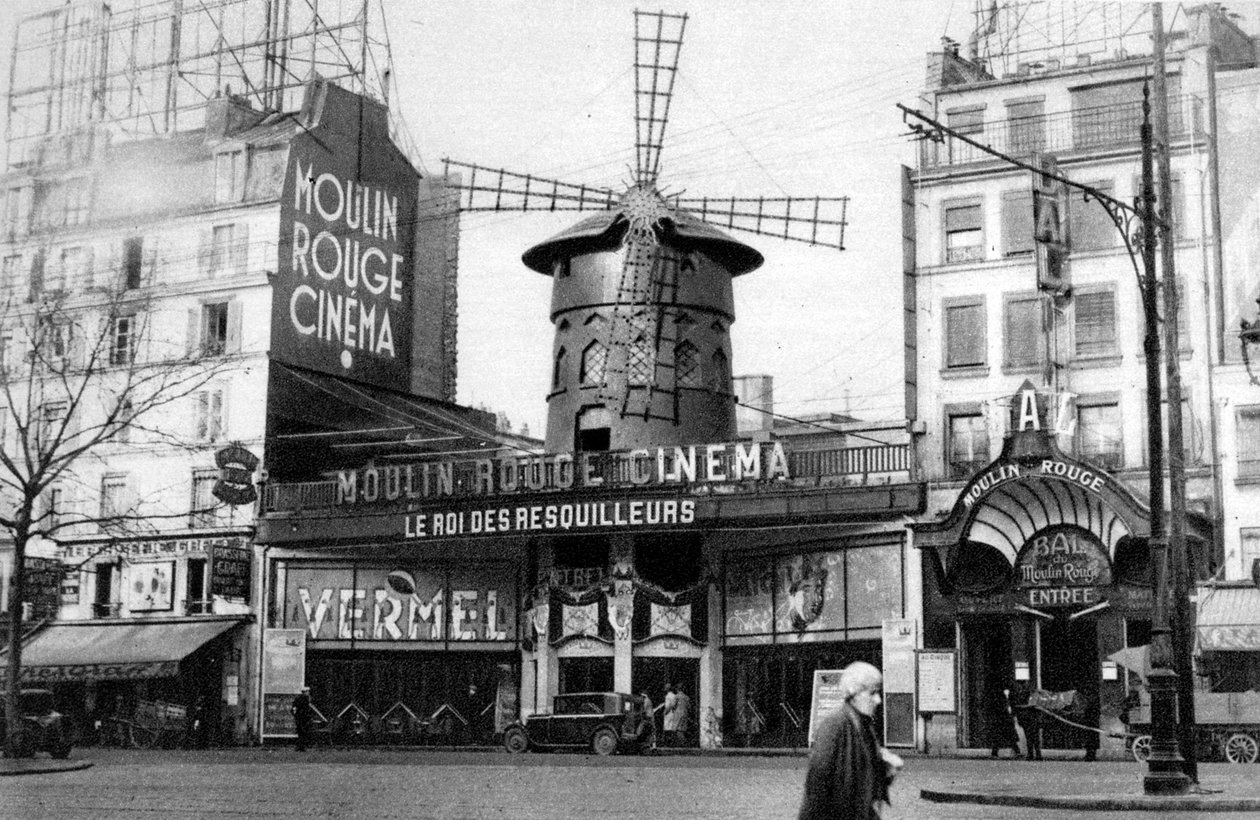 Moulin Rouge, Paris, 1931 av Ernest Flammarion