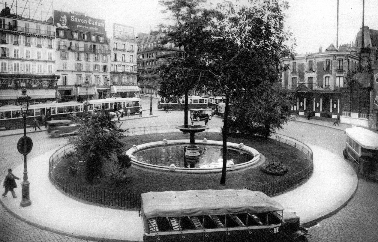 The Place Pigalle, Paris, 1931. av Ernest Flammarion