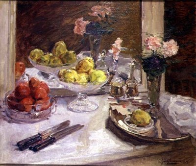 Stilleben av Ernest Godfrinon