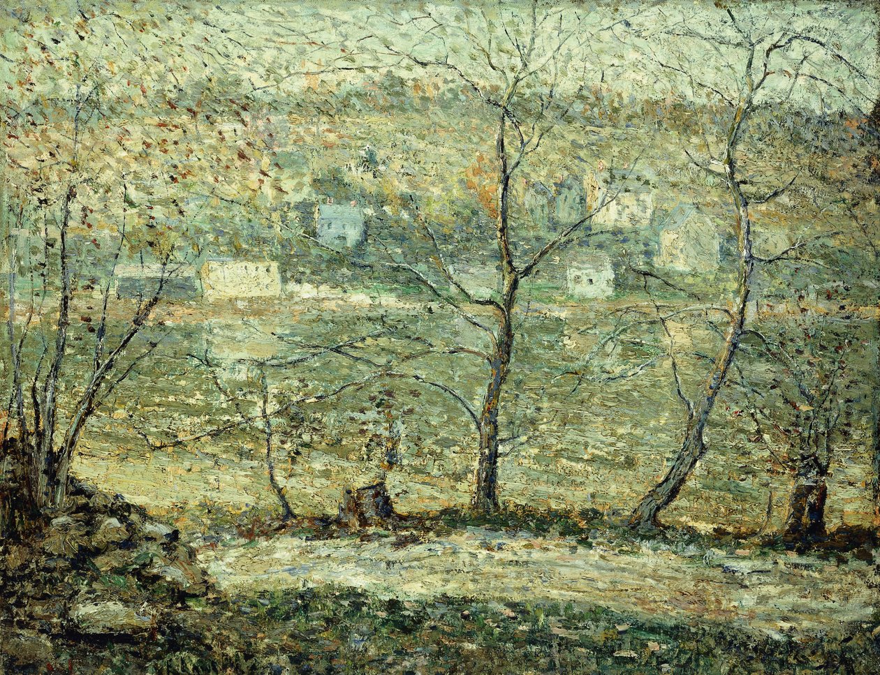 Langs elven av Ernest Lawson