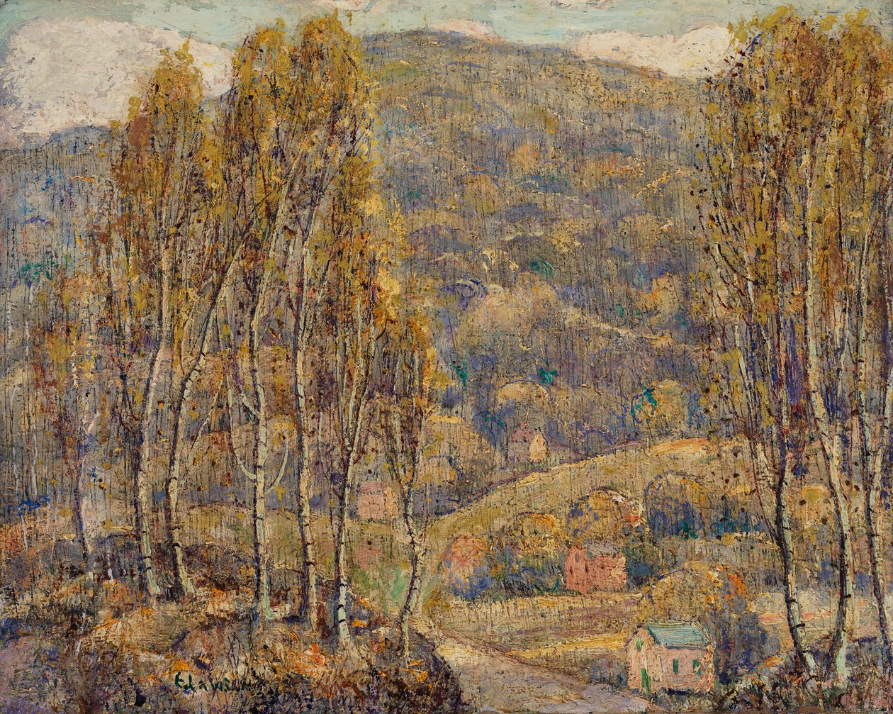 Bøker, n.d. av Ernest Lawson
