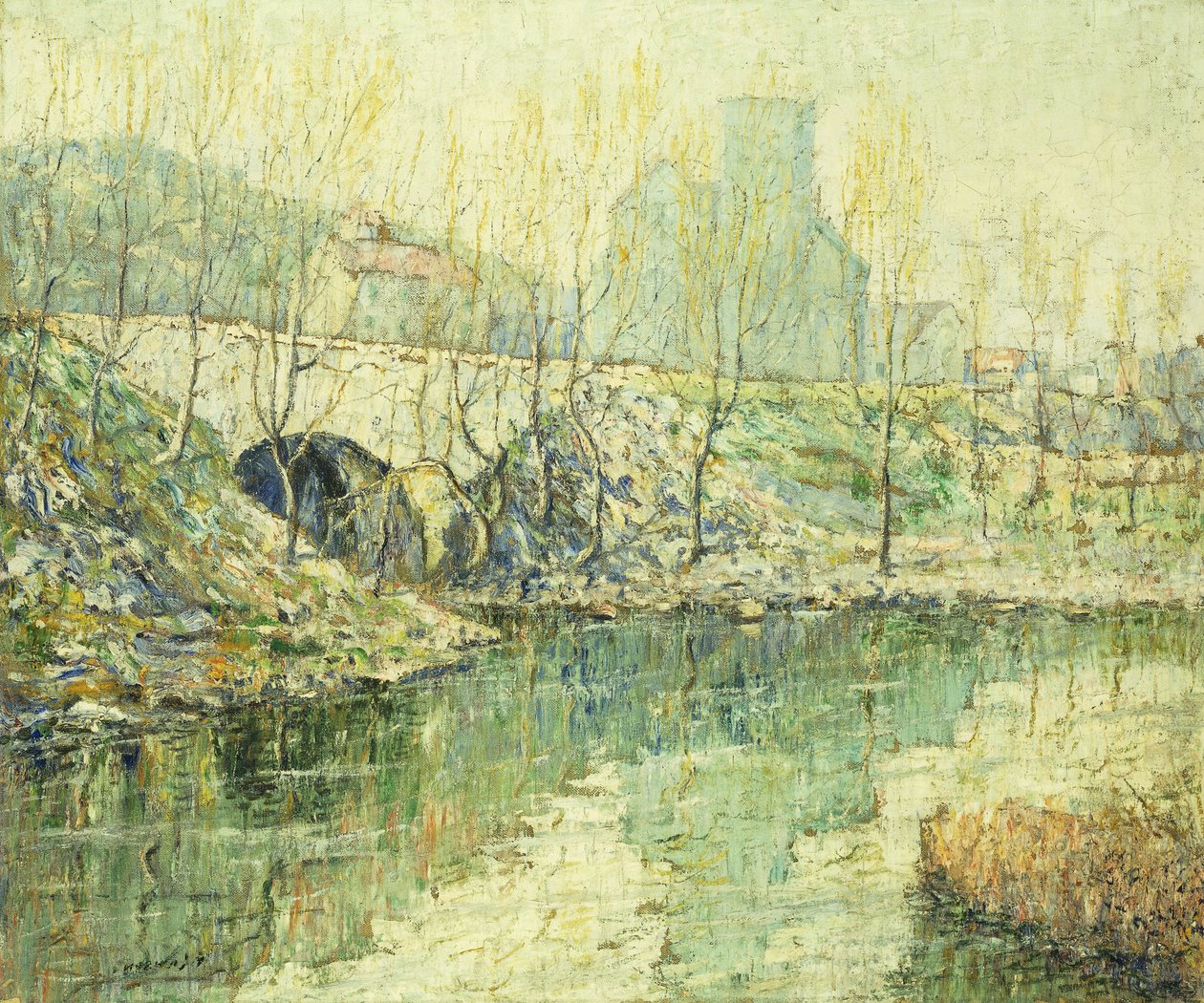 Tidlig vår av Ernest Lawson