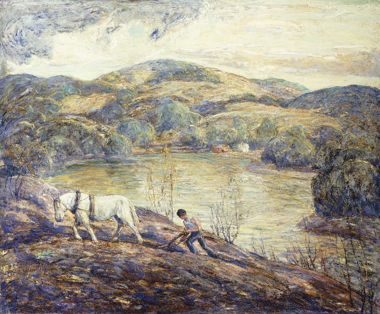 Pløying av Ernest Lawson