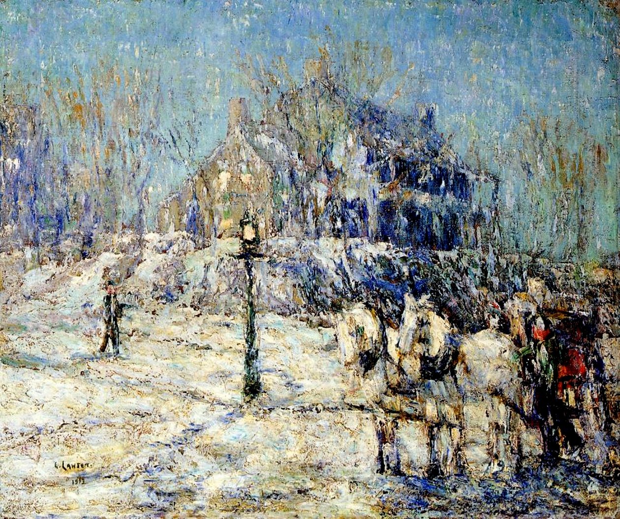 Dyckman-huset, 1913 av Ernest Lawson