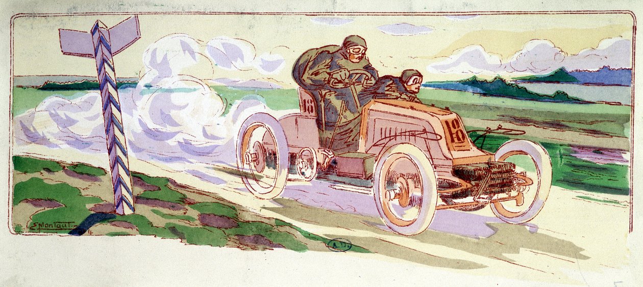 Paris Berlin løp av Ernest Montaut