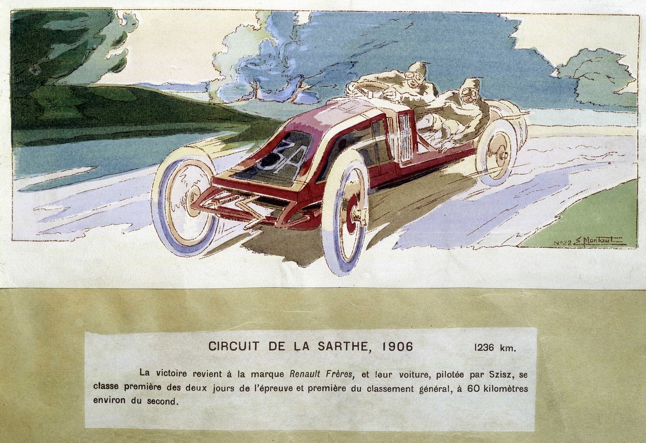 Circuit de La Sarthe av Ernest Montaut