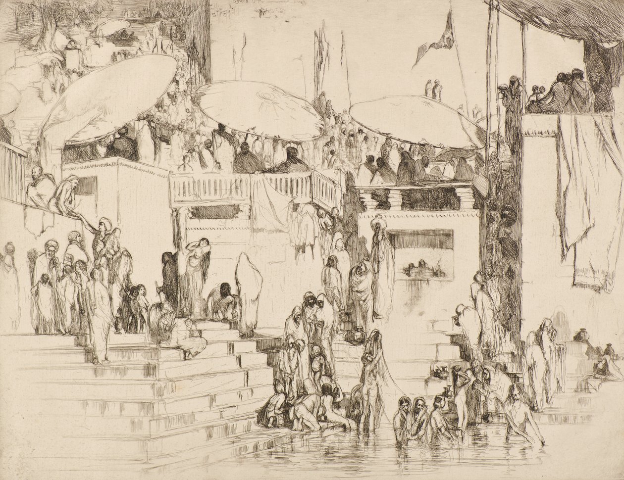 Badegjestene av Ernest Stephen Lumsden