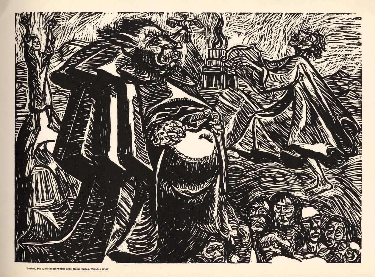 The Changes of God - 5 - God Belly av Ernst Barlach