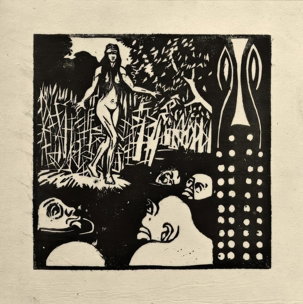 fristelse av Ernst Ludwig Kirchner