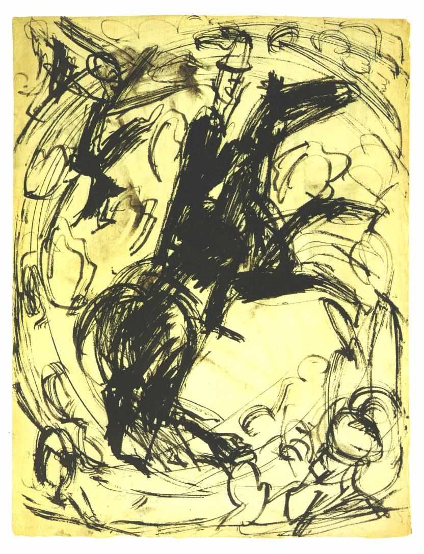 Sirkusrytter av Ernst Ludwig Kirchner