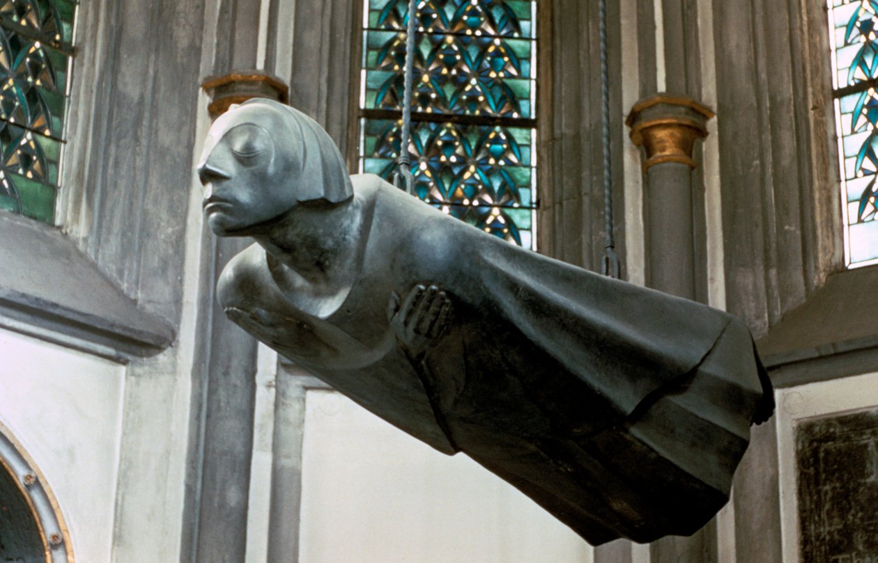 Engel, krigsmonument, 1927 av Ernst Barlach